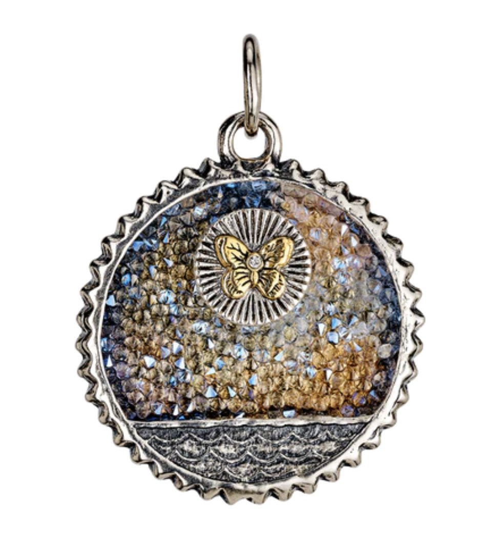 Waxing Poetic The World Kristal Medallion | Gypsy Teal